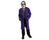Includes: The Joker jacket with attached printed shirt and mask